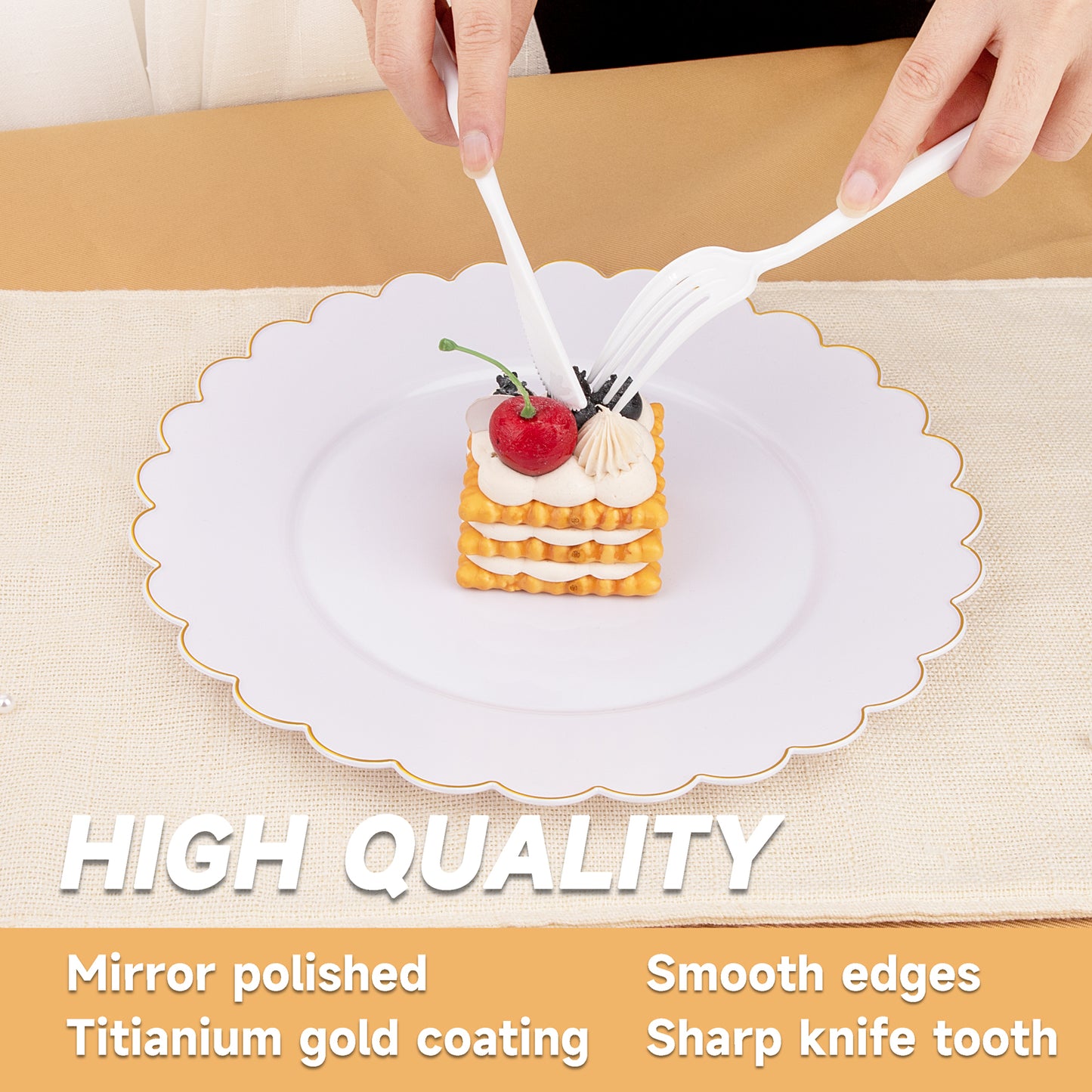 180pcs White Plastic Silverware Plastic Silverware Heavy Duty White Party Plastic Cutlery White Plastic Forks.Spoons,Knives