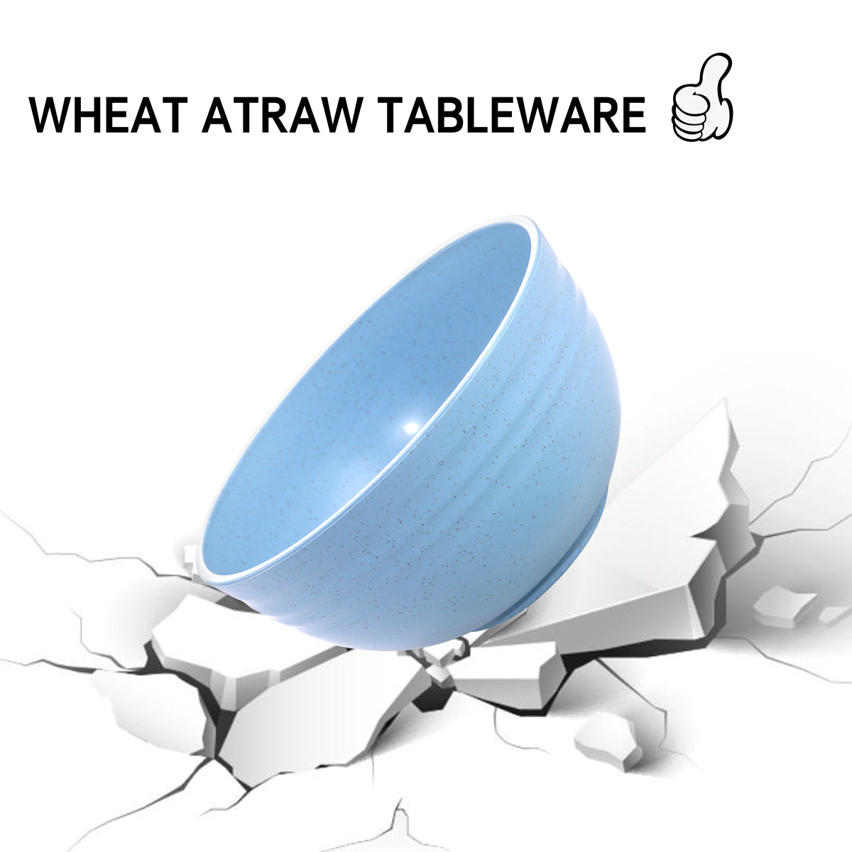 Wheat Straw Dinnerware, Microwave Dishwasher Safe, Unbreakable Light Weight Plates Service For 8, Reusable Tableware Set, Multicolor Set 16pcs Plates, 8pcs Bowls, 8pcs Cups
